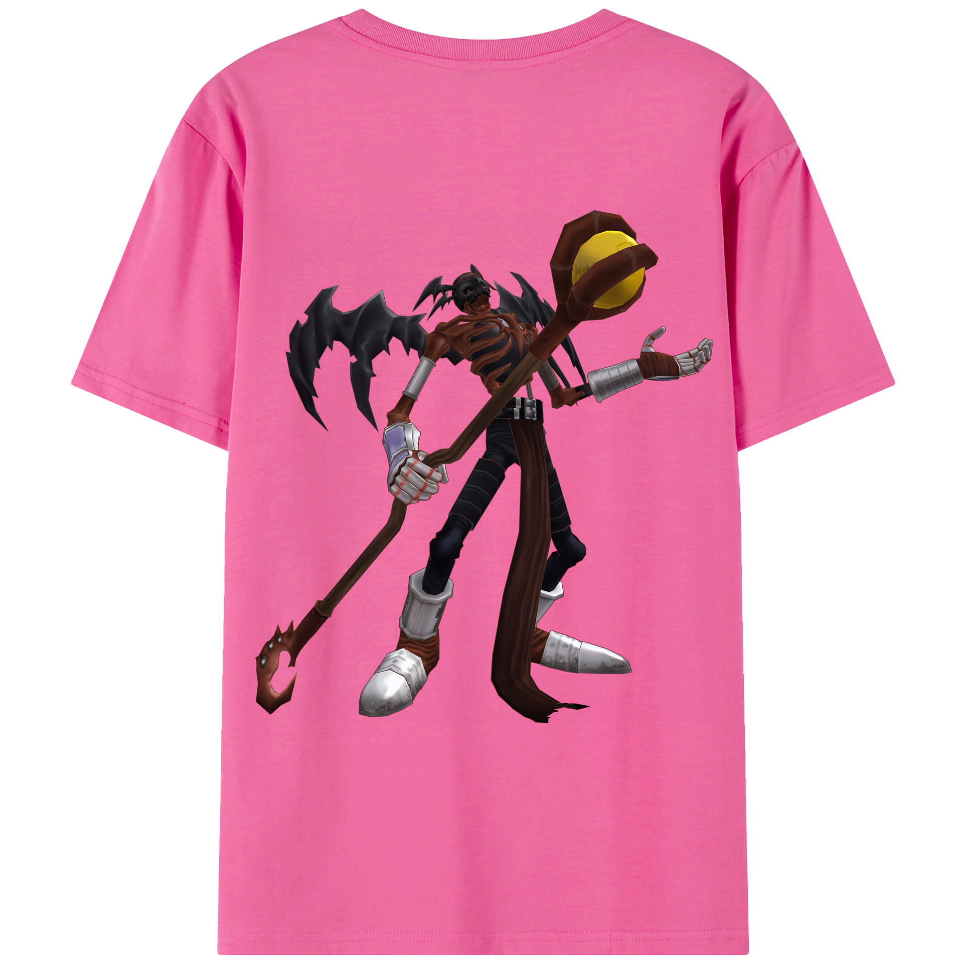 （画像用） Digimon デジタルモンスター/デジモン レディース半袖Tシャツ(バックプリント)